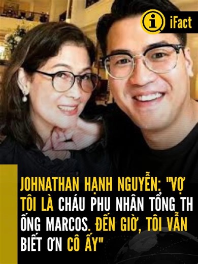 Ít ai biết ông Johnathan Hạnh Nguyễn từng qua một lần đò (Nguồn: Tổng hợp) #iFact #suthatthuvi #xuhuong #xuhuongtiktok #tintuc #tintuc24h #johnathanhanhnguyen #ipp #philippines #phunhan #tina