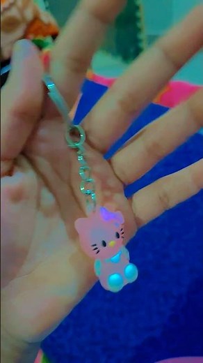 cute mini hello kitty keychain # youtube # short video #