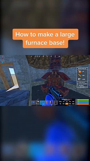 How to Build a Rust Furnace Base for Your Rusttok Video