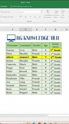 Automatic Cell Highlighting in Excel Tutorial