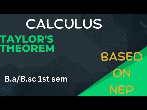 Taylor Theorem