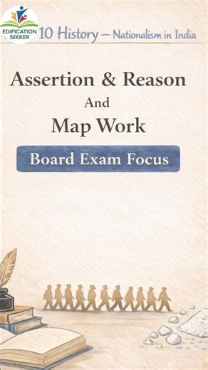 Assertion & Reason -Map Questions | Class 10 History | Nationalism in India | Board Exam Preparation