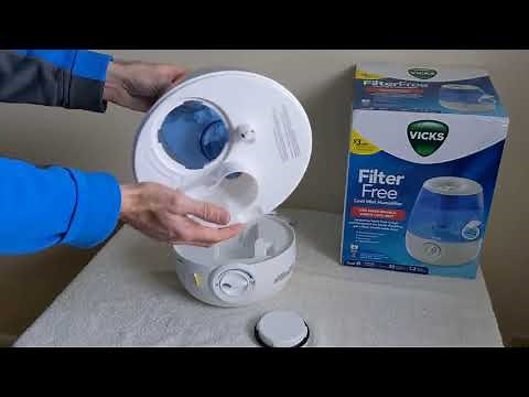 Vicks Filter Free Humidifier Unboxing