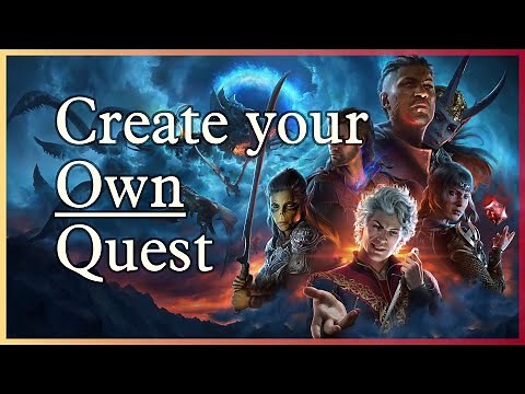 How to create your own Custom Quest in Baldur's Gate III (Unlocked Toolkit Moonglasses)