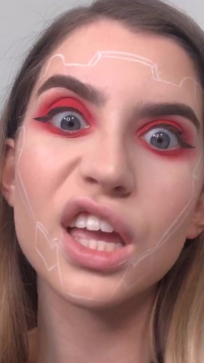 Impressive Iron Man Makeup Transformation on TikTok