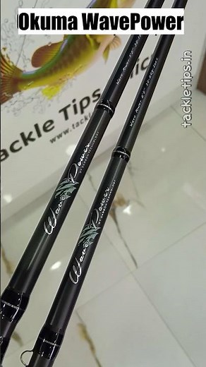 Okuma Wave Power Spinning Rod 8 feet and 9 feet back in stock #tackletips.in