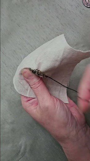 How to Sew a Button with a Shank