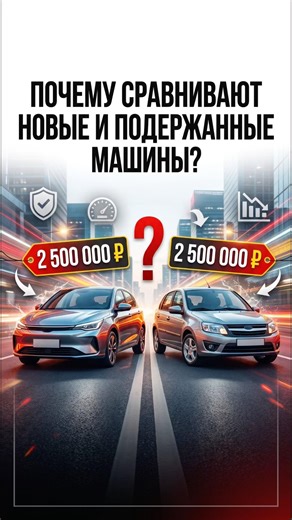 Can’t compare new and used cars?