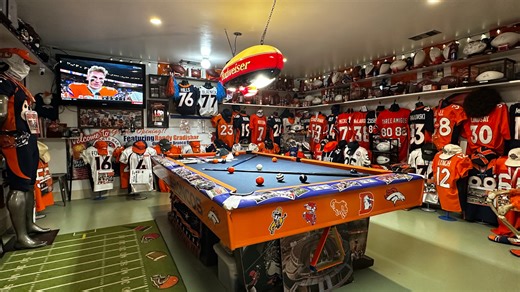 Inside the ultimate Broncos fan cave: Pueblo couple turns firehouse into shrine