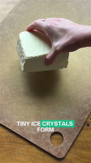 Tofu Gets Better When Frozen #foodhack #cooking #tutorial