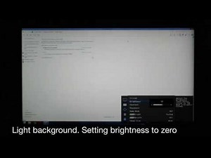 FLICKER TEST - Samsung S24D590L / S24D590PL