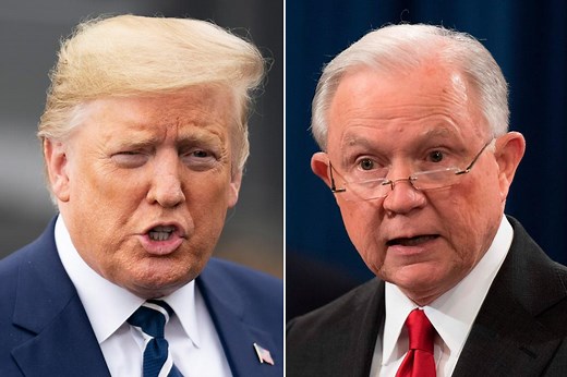 Trump mocks Jeff Sessions after he’s forced into runoff for former Senate seat