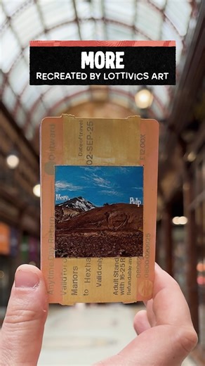 ‘More’ by Pulp, recreated by Lottivics Art 🖼️ Watch the Awards Show for the 2025 Mercury Prize on BBC Four and BBC iPlayer from 9:30pm on Thursday 16th October. #MercuryPrize | Mercury Prize