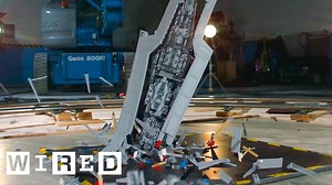 A LEGO Start Destroyer Meets it's End @ 1,000 FPS