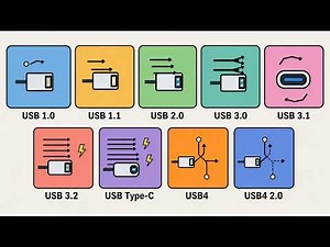 Every USB Version Explained in 11 Minutes