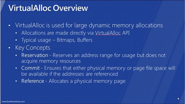 Understanding VirtualAlloc usage using Windows Performance Analyzer