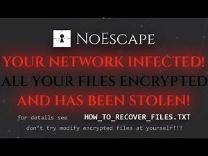 NoEscape ransomware - how to remove?