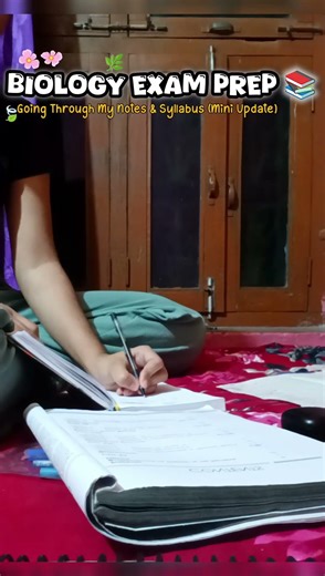 Bio exam prep days 🧬| Seeing how much syllabus is done #exam #study #studyvlog #yt #minivlog #like