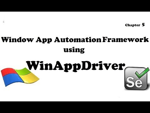 Window Desktop App Automation Using WinAppDriver(via Selenium) Chapter 5