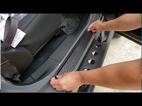 Jeep Mopar Door Sill Protectors Install