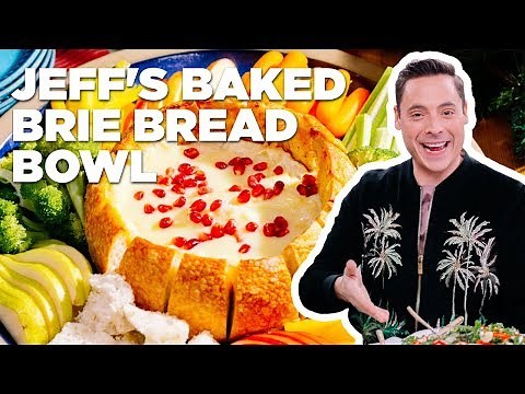 Baked Brie in a BREAD Bowl with Jeff Mauro | The Kitchen | Food Network