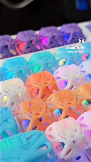 3D Printed Gaming Gear! keyboard from ‪@ANYCUBIC3D‬