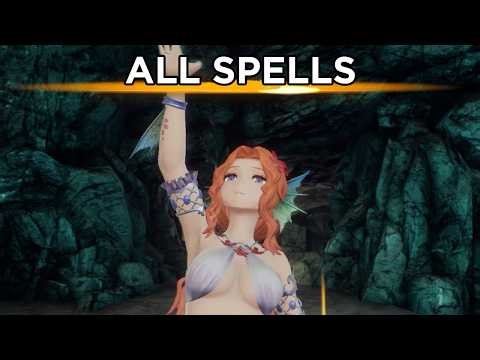 【Romancing Saga R2】All Spells Showcase