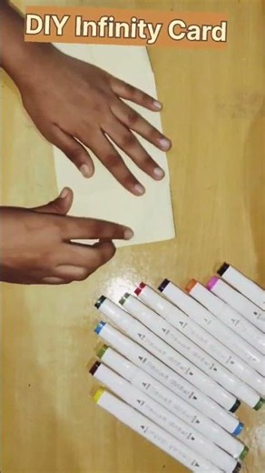 DIY infinity birthday card ✨❤️ # endless birthday card # # birthday card idea #Crafter yashi ✨🎁