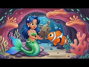 Mermaid Rumi and the Singing Shell 🎶🐚 A Magical Ocean Adventure!
