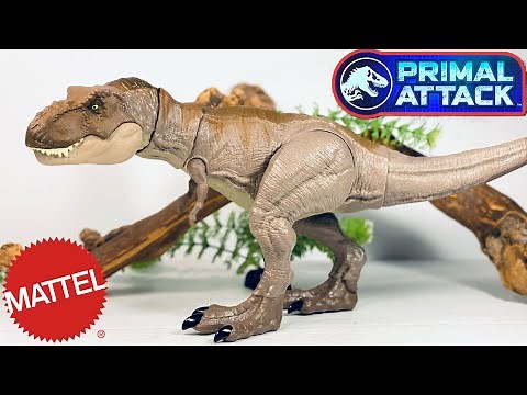 Mattel Primal Attack Extreme Chompin’ Tyrannosaurus rex Jurassic World
