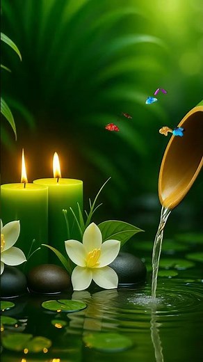 Bamboo & Water Sounds 🌿 Gentle Piano Music for Inner Peace, Meditation & Deep Sleep