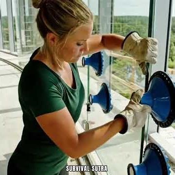 7 Days Alone in the Wild — Crafting a Secret Sky-High Library Inside a Colossal Tree (ASMR)