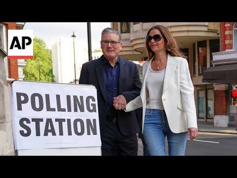 Polls open in UK local elections seen as a referendum on Keir Starmer