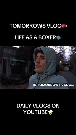 TOMORROWS VLOG, SUBSCRIBE FOR MORE🥊 #vlog #dayinthelife #boxing #mentalhealth #motivational #fyp