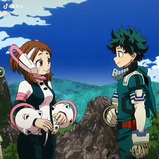 Deku y Uraraka: El Romance en My Hero Academia
