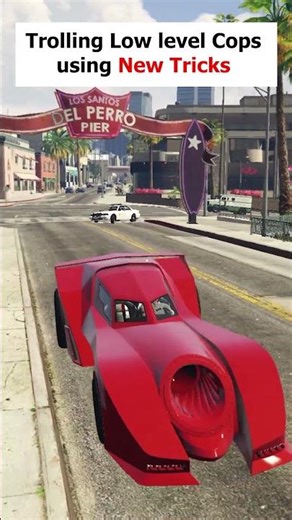 Spider-Man Style Car Tricks vs GTA 5 Cops! #gtacars #gta5online #funnymoments #spidermanstyle