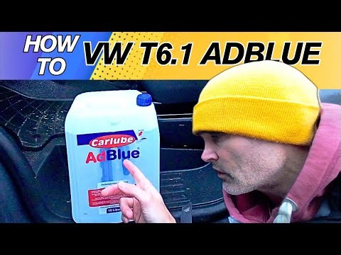 VW T6 1 Adblue Warning Light? Here's what you MUST do.