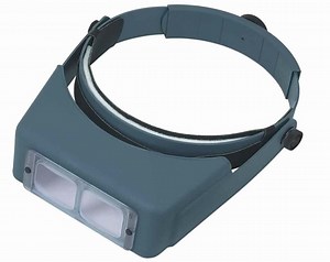 NEW PRODUCT – OptiVisor – head-mounted magnifier – LX