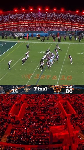 Saints vs Bears 2025 NFL Week 7 Highlights #chicagobears #bears #dabears #nfl #football #saints | Tyree Holland