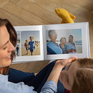 Make Mum's day with a personalised Photobook she can treasure for ever, ☺️ now 50% off details at https://bit.ly/2L5ko00 | Photobox