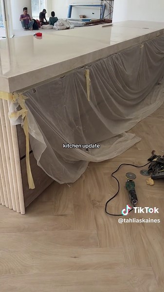 Bali Kitchen Progress: Sneak Peek of Stunning Marble & Cabinetry