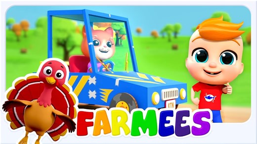 68K views · 524 reactions | Wheels on the Car by Farmees is a nursery rhymes channel for kindergarten children.These kids songs are great for learning alphabets, numbers, shapes, colors and lot more. We are a one stop shop for your children to learn nursery rhymes. Follow to our channel and be the first to watch our latest fun kids learning animations! . . . #kidscartoon #farmees #kidseducation #learnwithfarmees #toddlersongs #kidslearning #kidssongs #nursuryrhymes | Farmees | Facebook