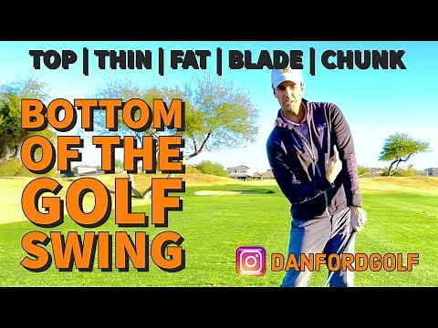 Find the BOTTOM of your GOLF SWING | LOW POINT