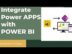 Power BI + Power Apps Integration Made Easy! 🚀 (Step-by-Step Tutorial) in Telugu