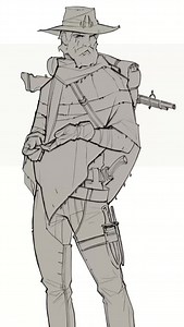 4.5K views · 804 reactions | Wild Imaginary West character art. Sketches/paintings | Digital Painting Studio | Facebook