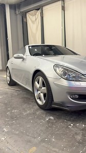 Mercedes SLK200 Convertible At Lahore Auto Show 2024!! #PakWheels #LahoreAutoShow2024 #TaxxOil #AutoShow | PakWheels.com