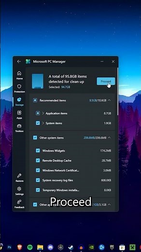 برنامج microsoft pc manager