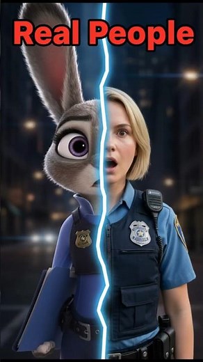 AI Turned Zootopia Into Real People, Disney Fans Are Divided! #aitransformation #zootopia #aivideo