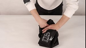 WOLT 40L Packable Travel Backpack, Foldable Lightweight Backpack for Men Women,Waterproof Hiking Bag for Outdoor Camping (Black)