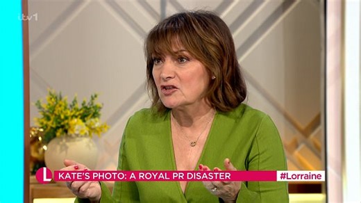 Lorraine Kelly reacts to Kate Middleton photo fiasco
